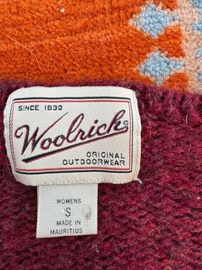 Vintage Woolrich wool oversized sweater